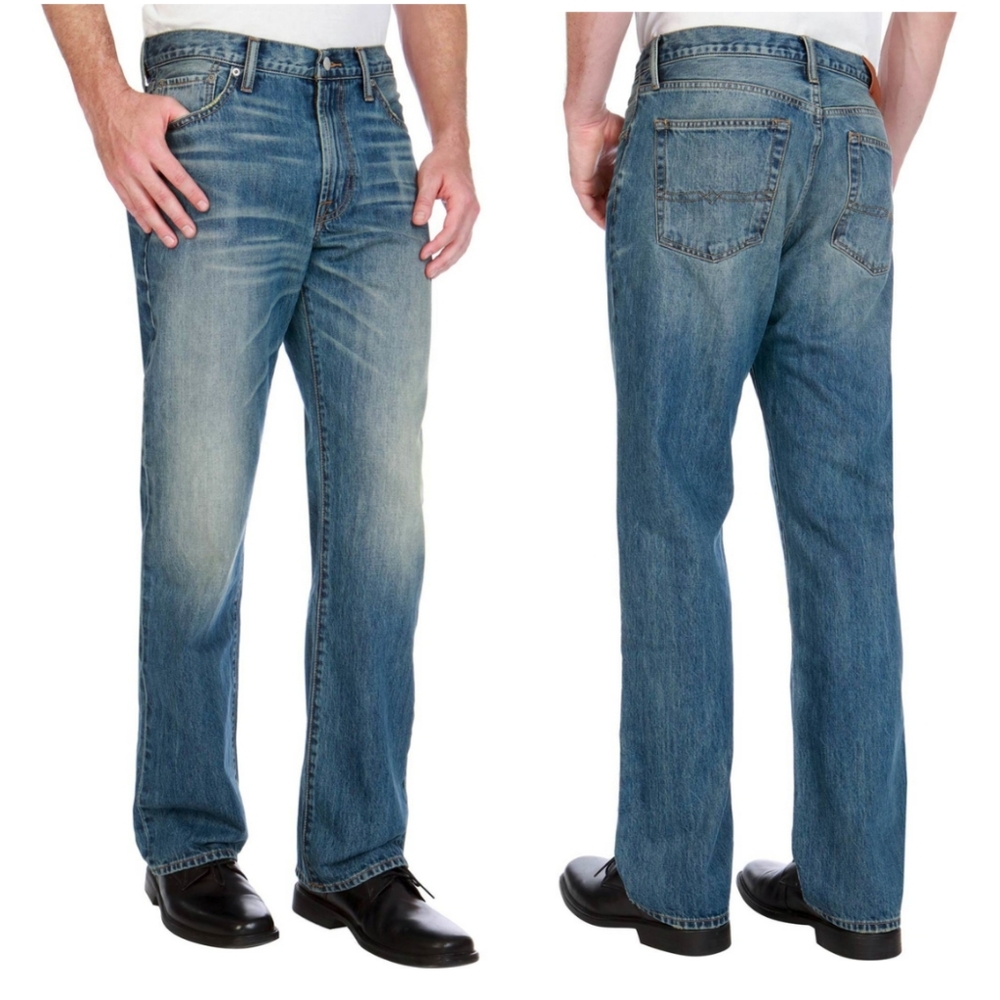 NWT Lucky Brand 181 Relaxed Straight Men's Jeans